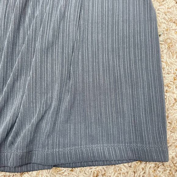 Banana Republic | NWT Gray Ribbed Knit Relaxed Fit Straight Leg Lounge Pants - Picture 5 of 8